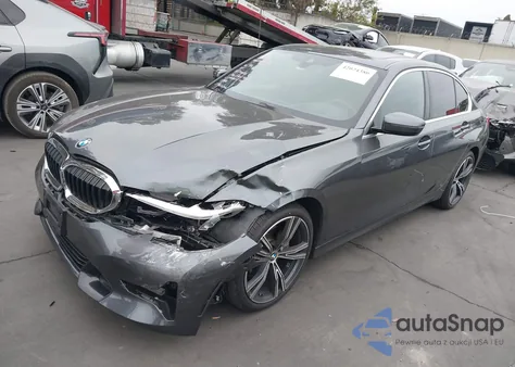 2021 BMW 3 Series 330I из США, поврежденный, VIN 3MW5R1J07M8C06389